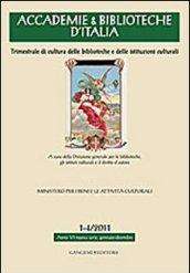 Accademie & biblioteche d'Italia (2011) vol. 1-4