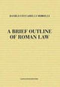 Brief outline of roman law (A)
