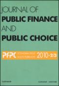 Journal of public finance and public choice (2010) vol. 2-3