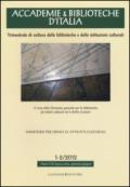 Accademie & Biblioteche d'Italia 1-2/2012