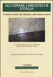 Accademie & Biblioteche d'Italia 1-2/2012