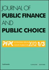 Journal of public finance and public choice. Economia delle scelte pubbliche (2002) vol. 1-3. Ediz. italiana e inglese