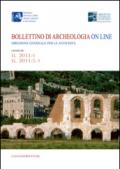 Bollettino di archeologia on line. Direzione generale per le antichità. Estratti da II, 2011/1 - II, 2011/2-3