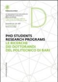 Le ricerche dei dottorandi del Politecnico di Bari. Ediz. italiana e inglese