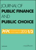 Journal of public finance and public choice (2013) vol. 1-3