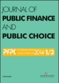 Journal of public finance and public choice (2014) vol. 1-3