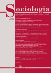 Sociologia. Rivista quadrimestrale di scienze storiche e sociali (2017). 3.