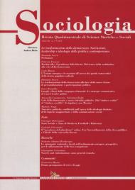 Sociologia. Rivista quadrimestrale di scienze storiche e sociali (2018). Vol. 3