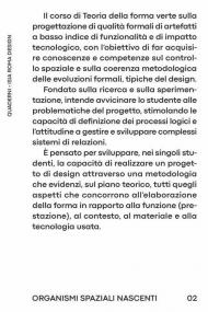 Quaderno Isia. Ediz. bilingue. Vol. 2: Organismi spaziali nascenti