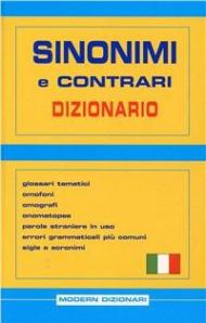 Dizionario dei sinonimi e contrari