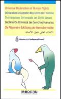 Universal declaration of human rights. Ediz. multilingue