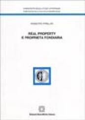 Real property e proprietà fondiaria