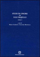 Studi in onore di Ugo Majello