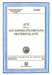 Atti della Accademia Peloritana dei Pericolanti. Classe di scienze giuridiche, economiche e politiche (2005). 74.