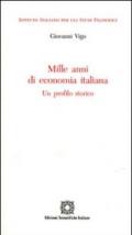 Mille anni di economia italiana