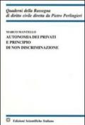 Autonomia dei privati e principio di non discriminazione