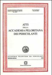 Atti della Accademia Peloritana dei Pericolanti (2009). 85.