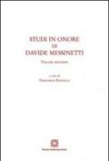 Studi in onore di Davide Messinetti. 2.