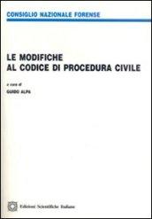 Le modifiche al codice di procedura civile