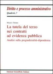 La tutela del terzo nei contratti ad evidenza pubblica