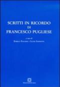 Scritti in ricordo di Francesco Pugliese