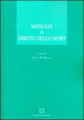 Manuale di diritto dello sport