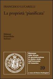 La proprietà «pianificata»