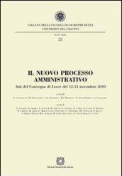 Il nuovo processo amministrativo