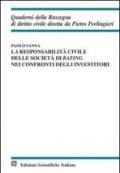 La responsabilità civile delle agenzie di rating nei confronti degli investitori