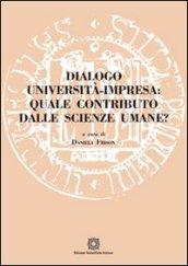 Dialogo università impresa. Quale contributo dalle scienze umane?