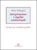 Interpretazione e legalità costituzionale