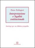 Interpretazione e legalità costituzionale