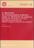 Il processo di integrazione europea dopo il Trattato di Lisbona