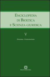 Enciclopedia di bioetica e scienza giuridica: 5