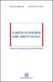 Il diritto all'istruzione come «diritto sociale»