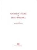 Scritti in onore di Lelio Barbiera