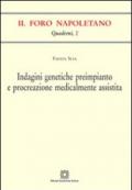 Indagini genetiche preimpianto e procreazione medicalmente assistita