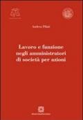 Lavoro e funzione negli amministratori di società per azioni