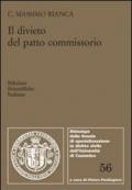 Il divieto del patto commissorio