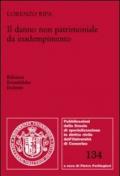 Il danno non patrimoniale da inadempimento