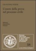 L'onere della prova nel processo civile