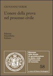 L'onere della prova nel processo civile