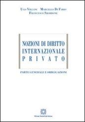 Nozioni di diritto internazionale privato