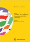 Welfare in transizione. L'esperienza dell'ONMI (1943-1950)