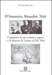 D'Annunzio, Mussolini, Nitti