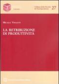 La retribuzione di produttività