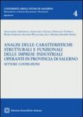 Analisi delle caratteristiche strutturali e funzionali delle imprese industriali operanti in provincia di Salerno. Settore costruzioni