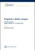 Proprietà e diritto europeo