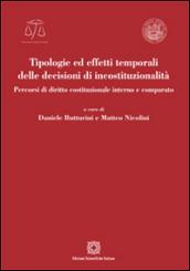 Tipologie ed effetti temporali delle decisioni di incostituzionalità