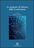 Le proposte di riforma della Costituzione